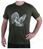 Zelené myslivecké tričko AFARS tetřev