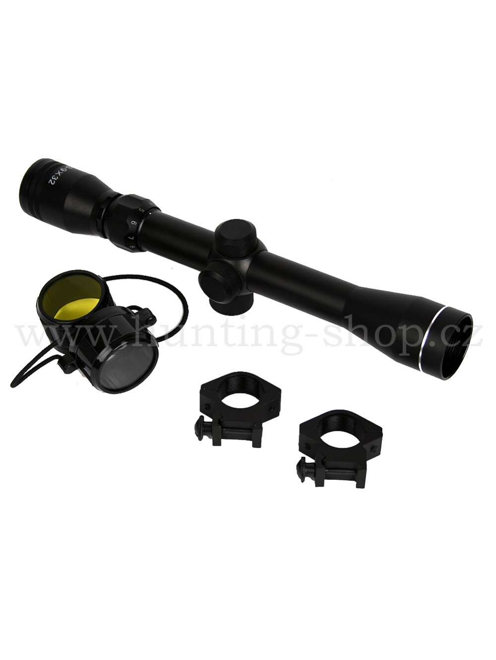 Puškohled RIFLESCOPE 3-9x32